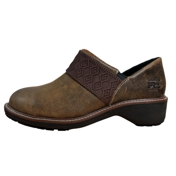 Timberland PRO Women’s Slip-On Anti-Fatigue Work Shoes 9.5 Style A1KJJ Alloy Toe - Picture 5 of 11